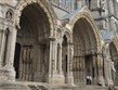 Francie - Chartres, katedrála, Severní portál s výjevy ze Starého zákona