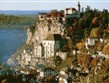 Francie - Périgord - Rocamadour, slavné poutní místo kde před rokem 1172 konala P.Maria zázraky