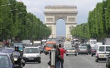 Eurovíkendy - Francie - Francie, Paříž, Champs Elysées a Vítězný oblouk