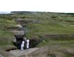 Francie, Normandie, Longue-sur-Mer, bunkry