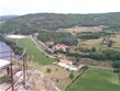 Francie, Périgord, údolí řeky Lot u St Cirq Lapopie