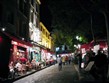 Francie, Paříž, večerní Montmartre