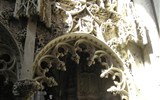 Champagne - Francie - Champagne - Troyes, kostel sv.Magdaleny, překrásně tesaná chórová přepážka