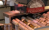 Périgord - Francie - Perigord - Sarlat, paštiky z husích jater