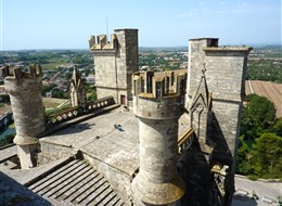 Francie - Languedoc - Béziers, na střeše katedrály St.Nazaire