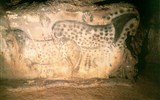 Umění, výstavy a architektura - Francie - Francie, Quercy, Pech Merle, jeskyně s malbami neolitického člověka