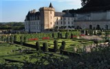 Zámky na Loiře - Francie - Loira - Villandry, zámek ze 16.století s překrásnými zahradami